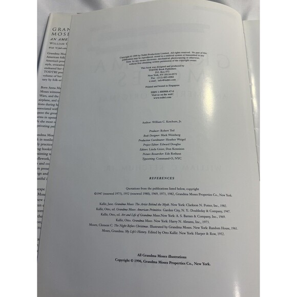 American Art Series Grandma Moses An American Original by William C. Ketchum JR - Picture 9 of 11